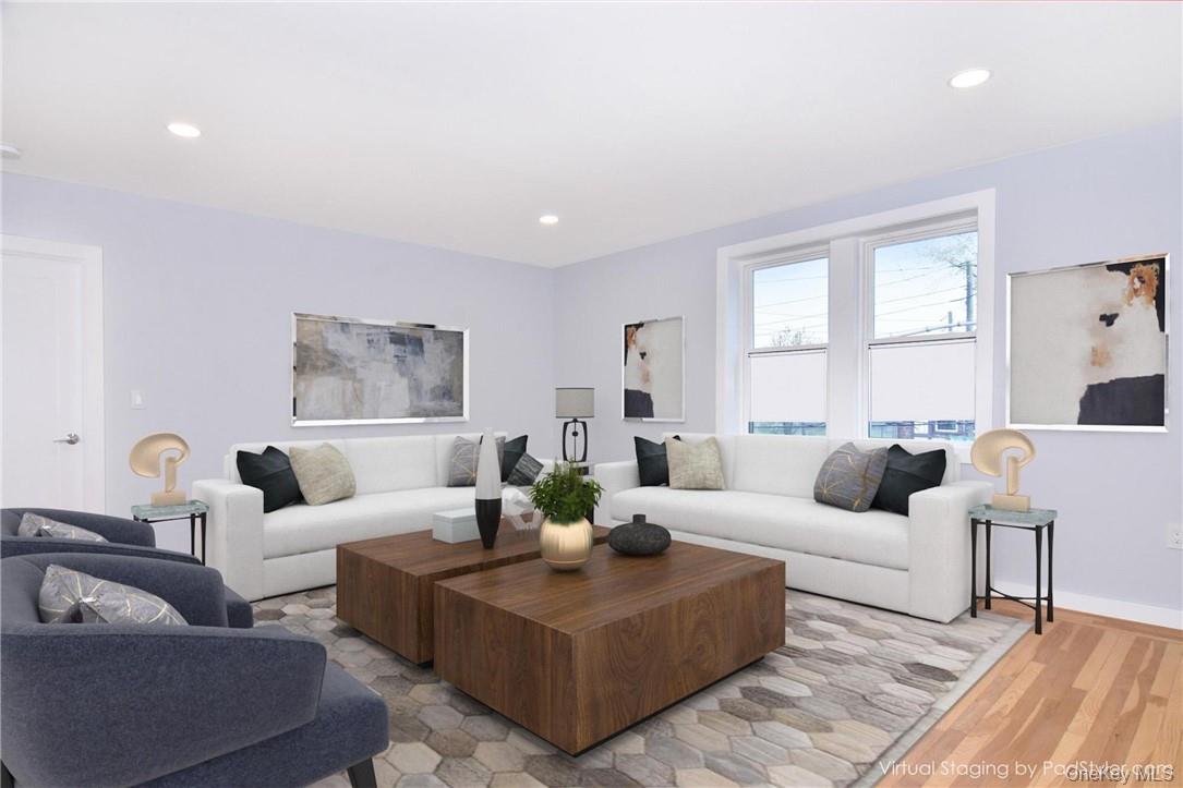 Walk to the train and Village from this completely restored apartment...