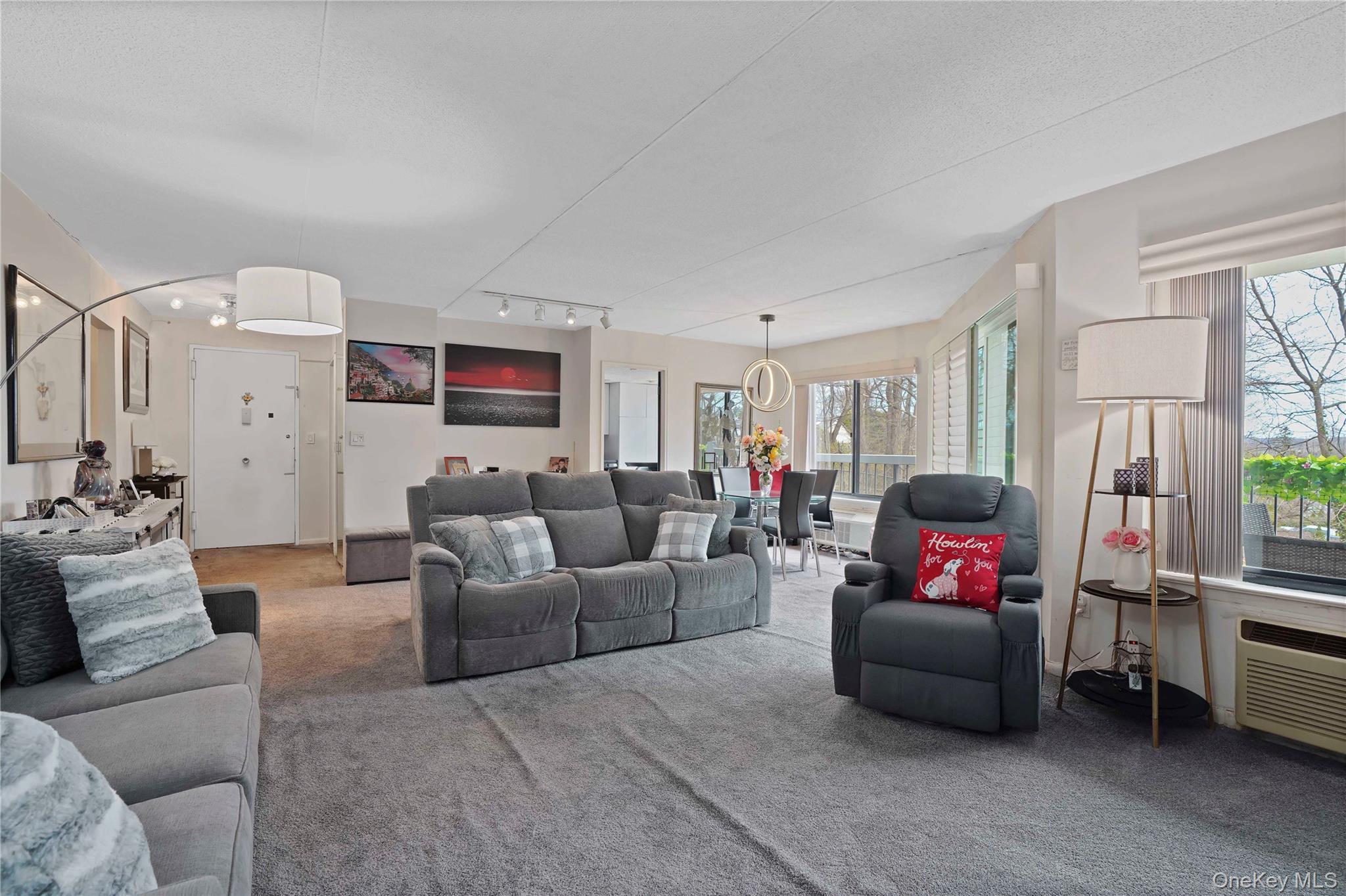 This apartment boasts ample open space and abundant natural light. The...