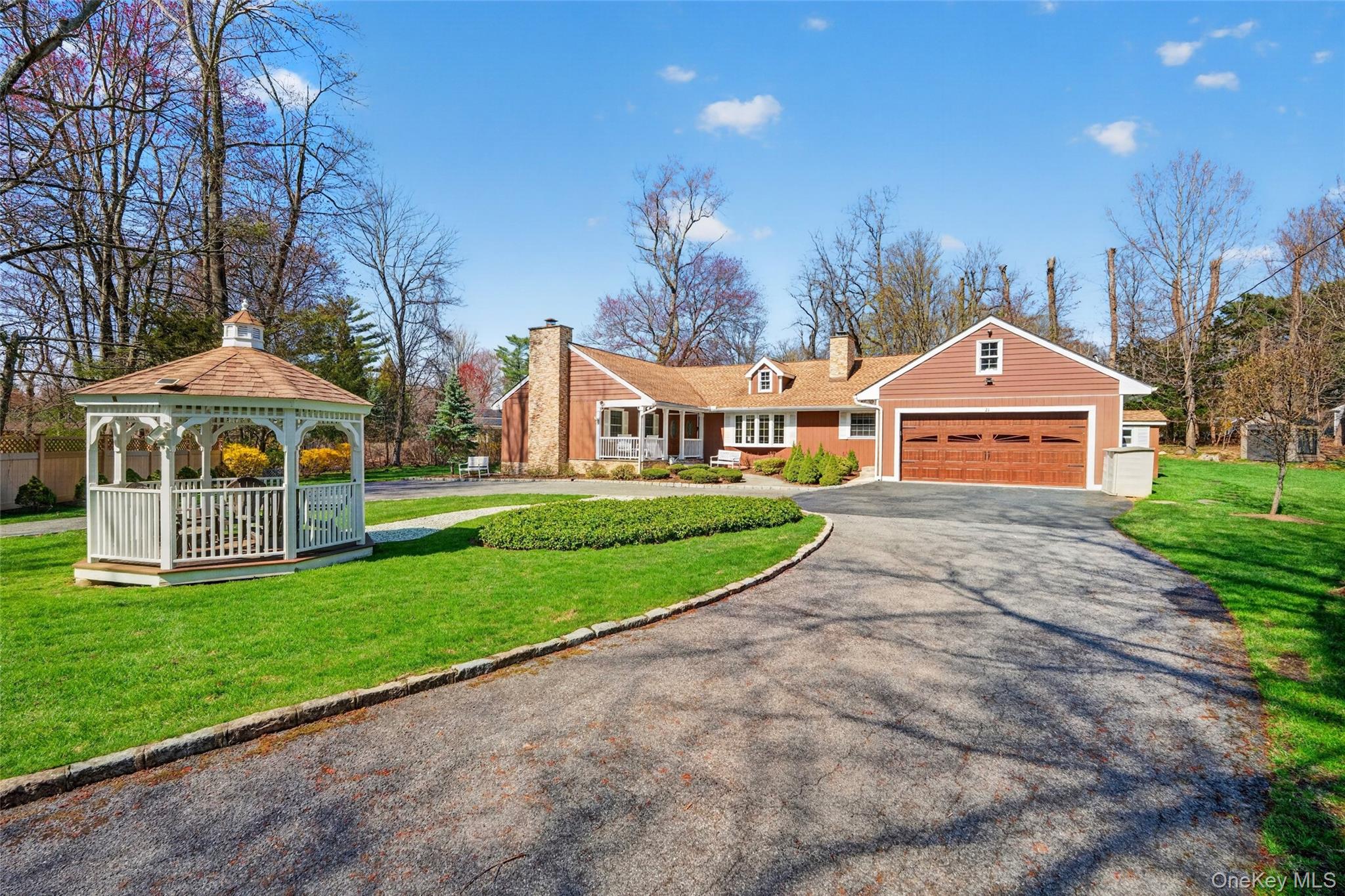 Nestled at the end of a serene cul-de-sac in sought-after Hartsdale, t...