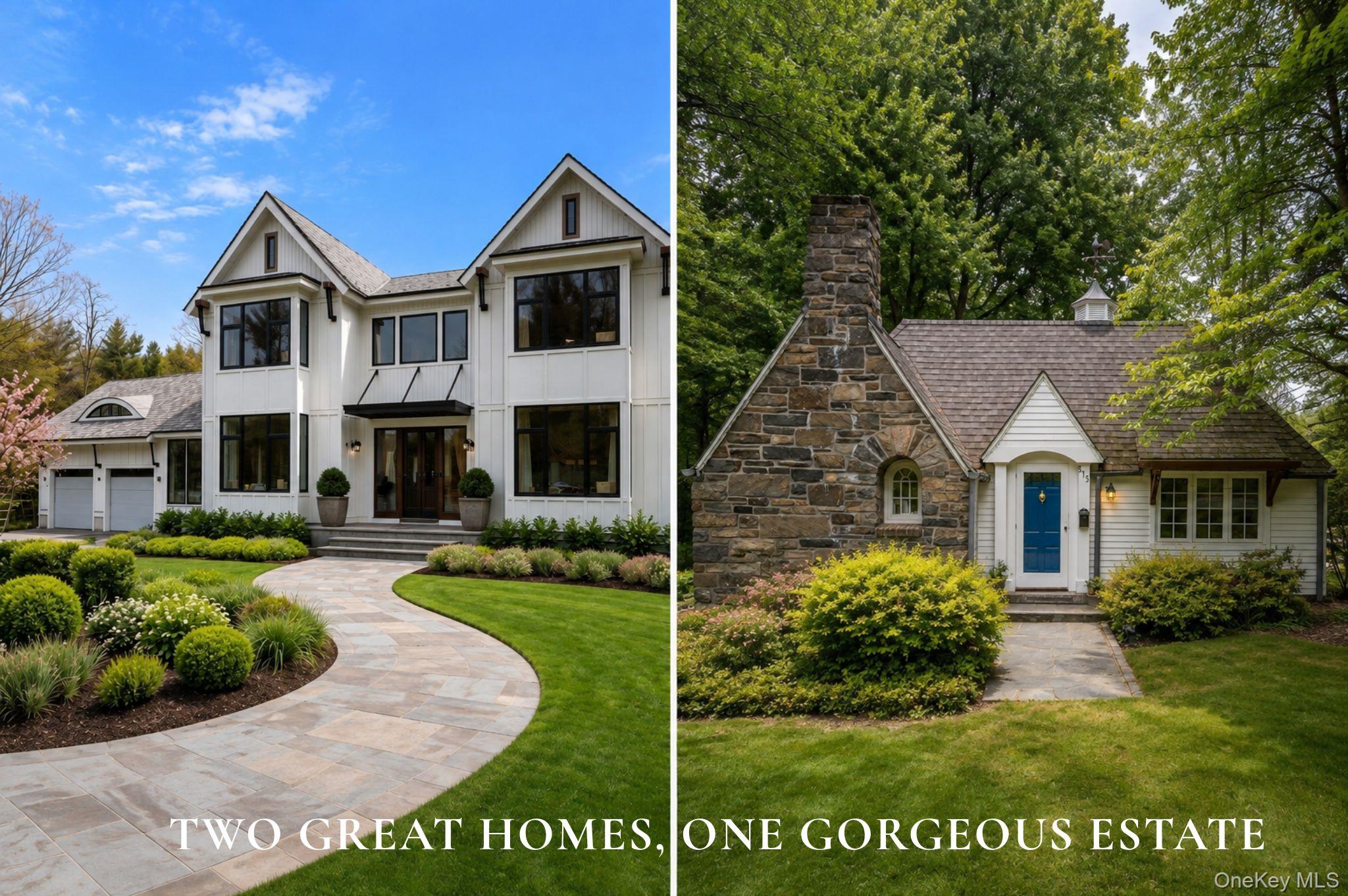 Two homes, one gorgeous estate.  This exceptional property features tw...