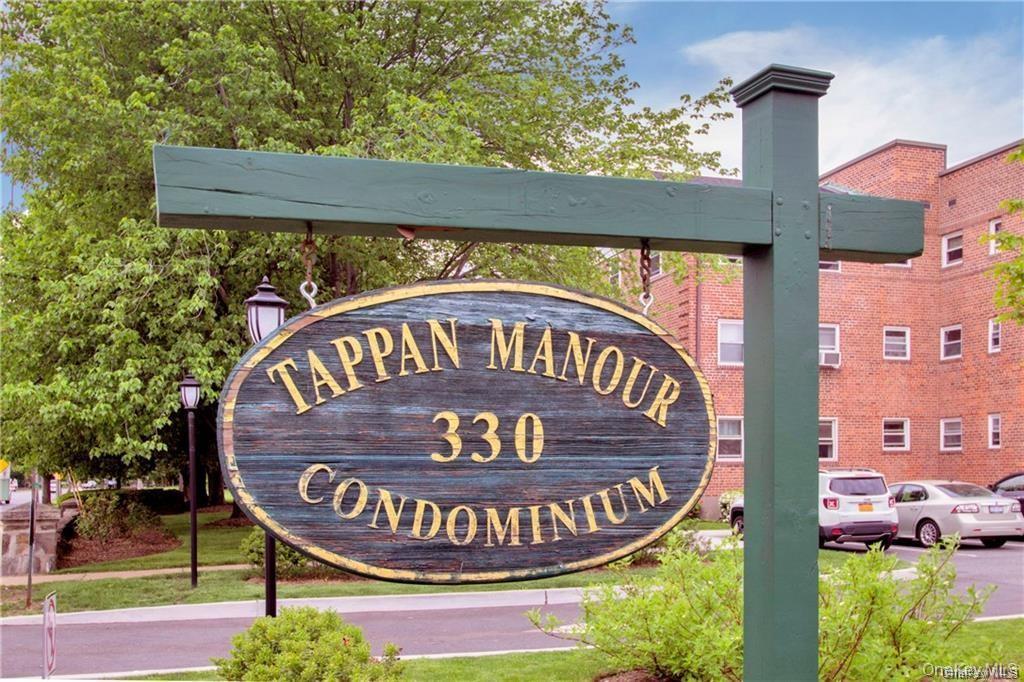Bright corner unit apartment at Tappan Manour Condominium. Beautiful a...