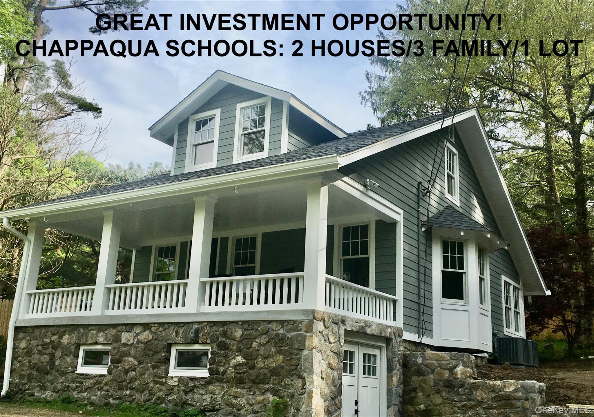 UNIQUE HIGH-NET INVESTMENT OPPORTUNITY IN CHAPPAQUA SCHOOLS - 5 MIN WA...