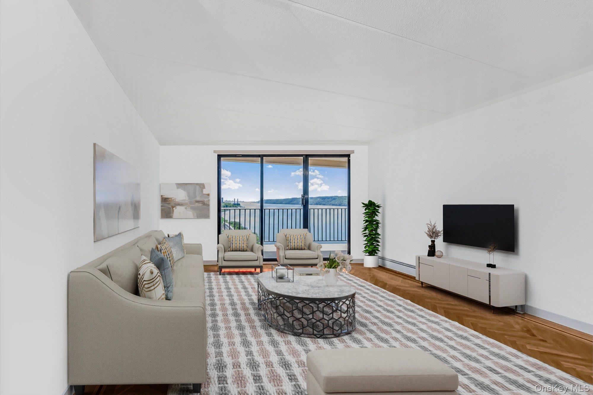 Just Listed! A truly one-of-a-kind top-floor corner residence at The R...