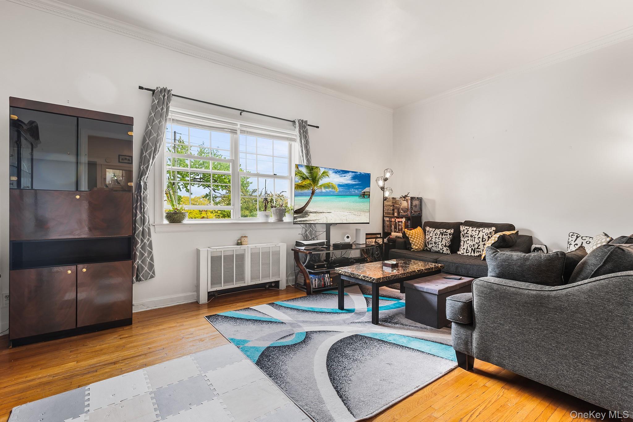 Welcome to this beautifully renovated 2-bedroom, 2-bath co-op in the d...