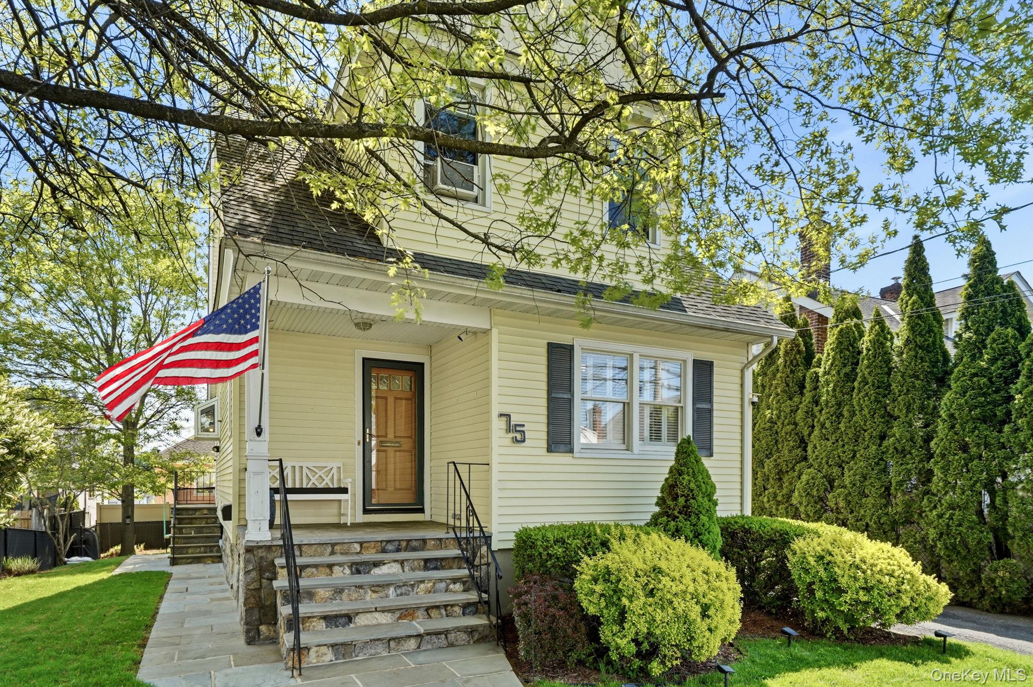 Updated Colonial with a spacious, level fenced yard offers the flexibi...