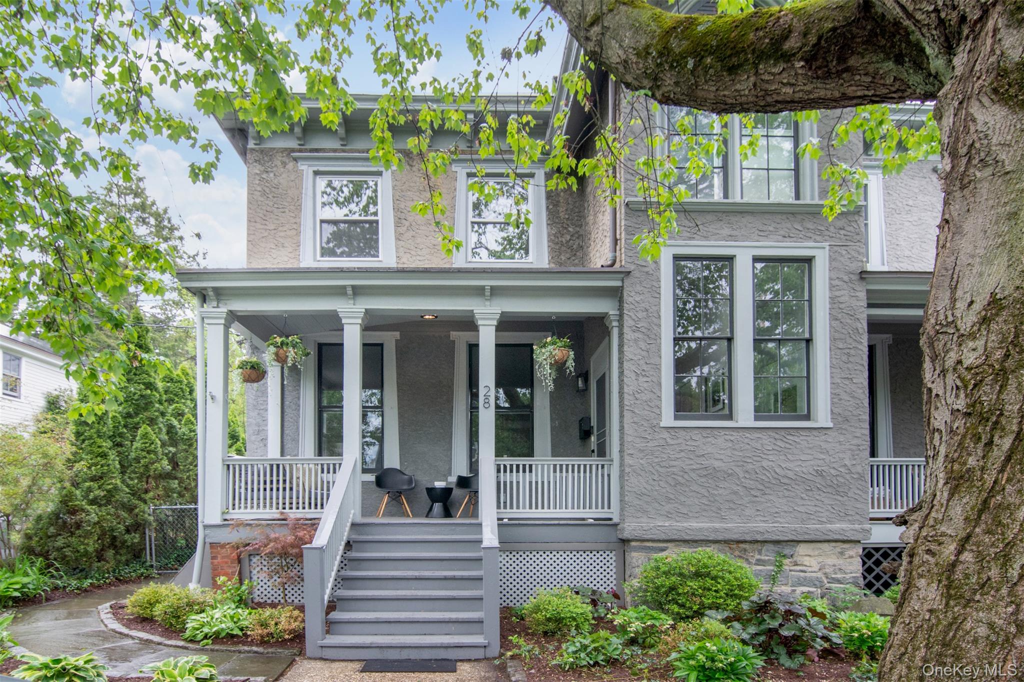 Modern minimalist elements combine with 19th Century charm in this stu...