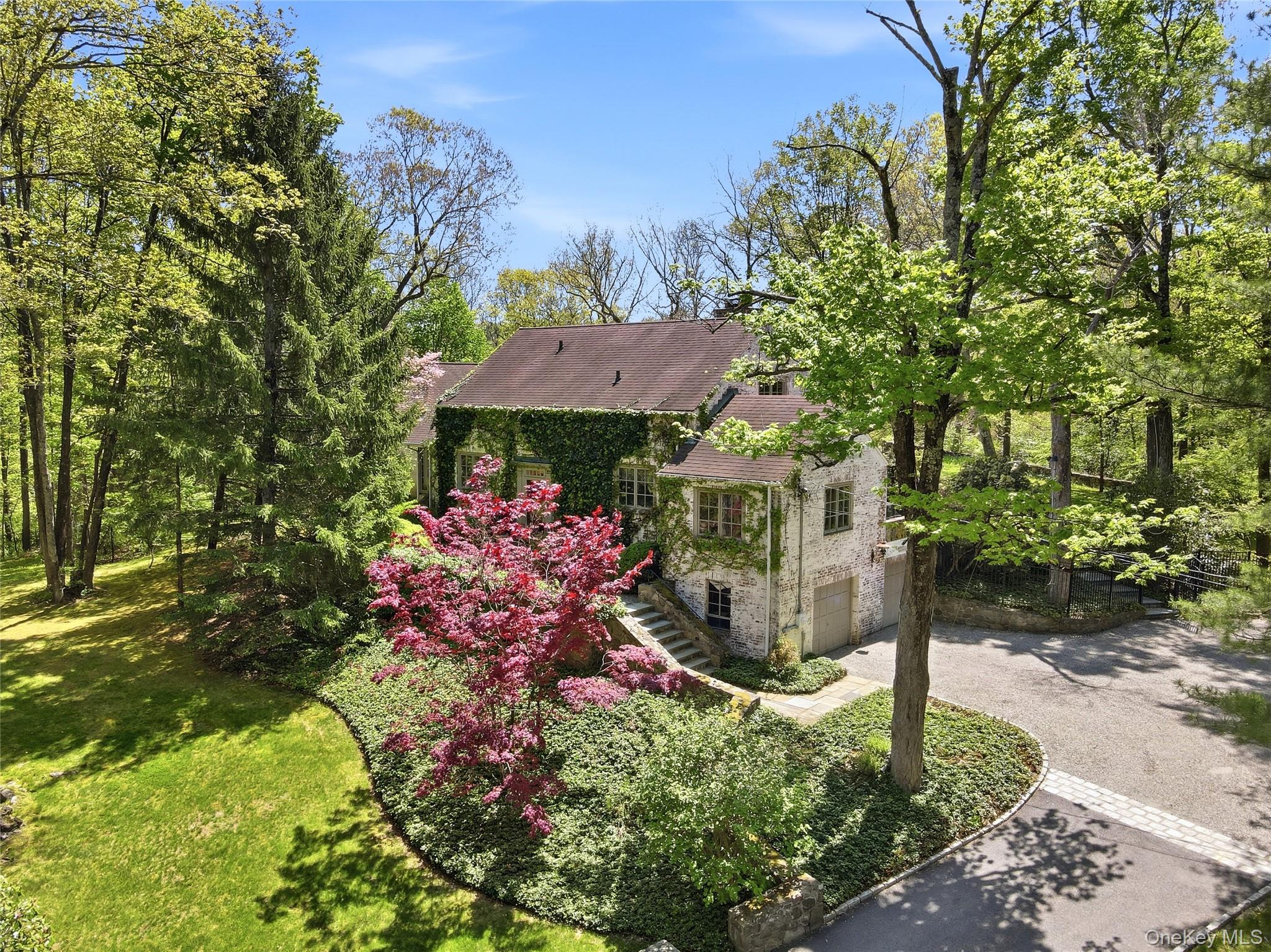 Lovely 1940's whitewashed brick house with gracious living and enterta...