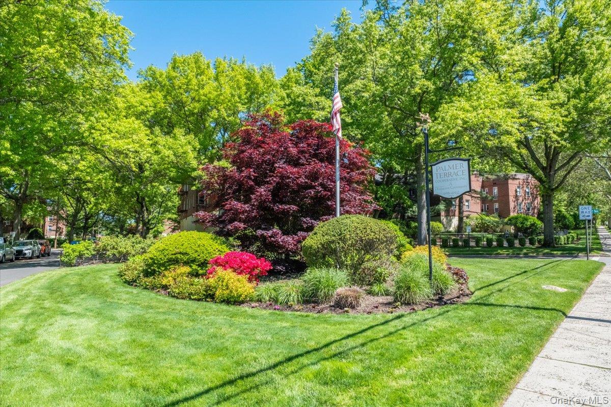 Welcome to this 2 bedroom, 1 bath corner unit in lovely Palmer Terrace...