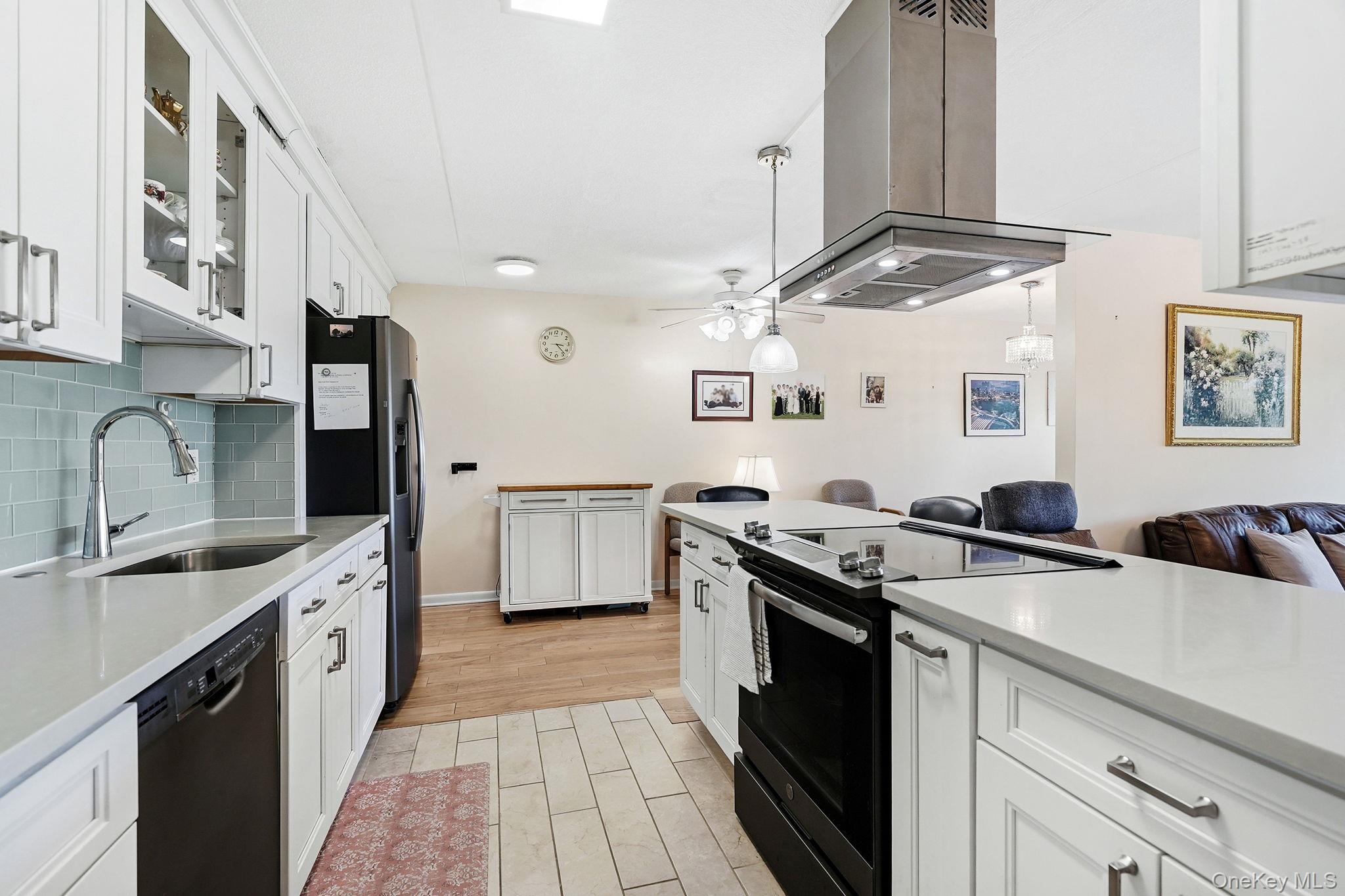New Renovated Open Kitchen. Apartment actually 5 flights up (3 levels...