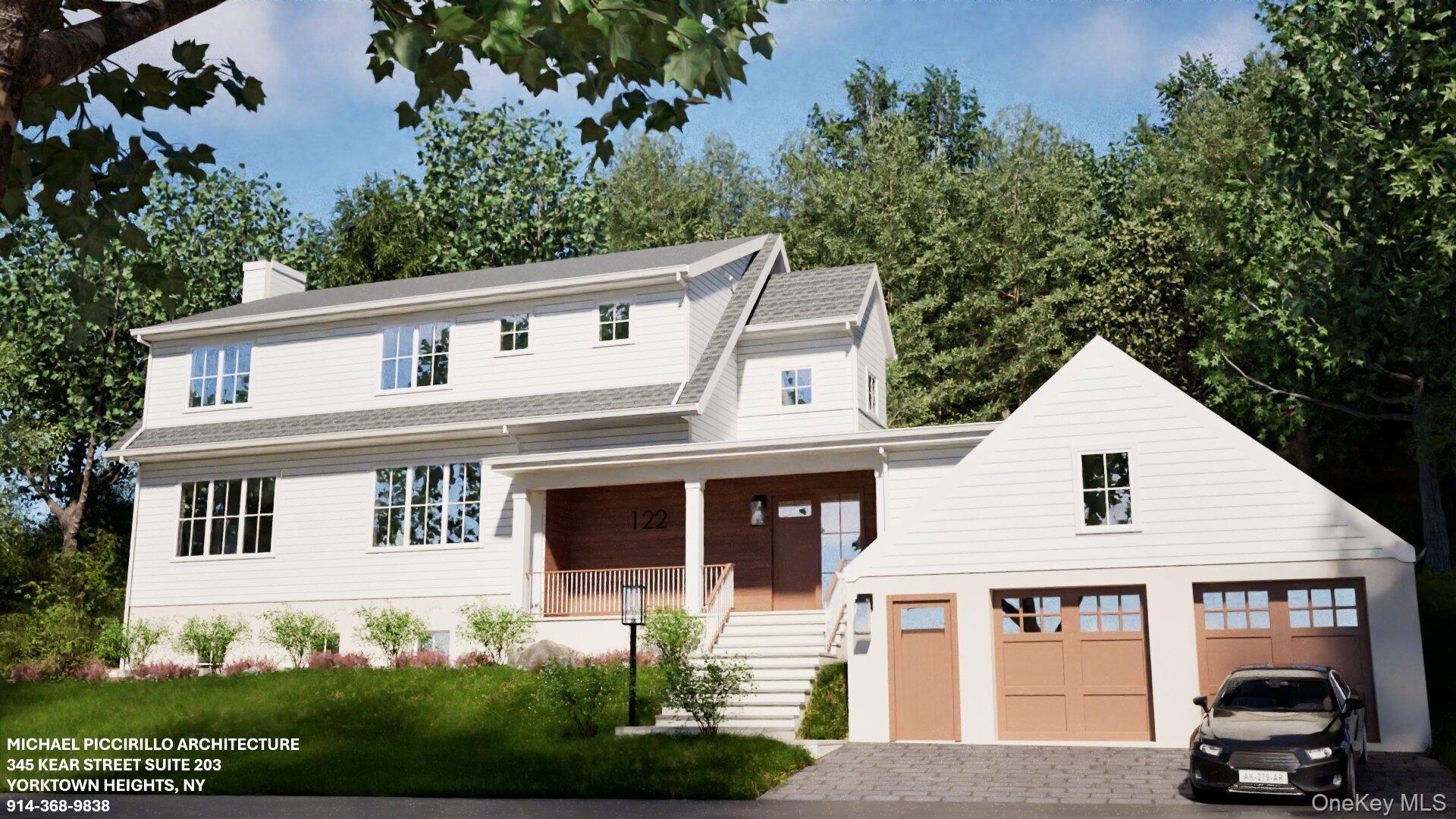 A rare opportunity to customize your dream home at 122 Old Mt. Kisco R...